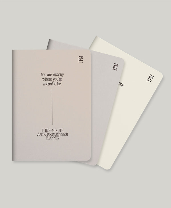 8 Minute Planner- Neutral Set