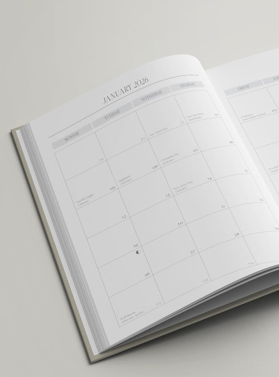 The 2026 Diary – Productivity Method