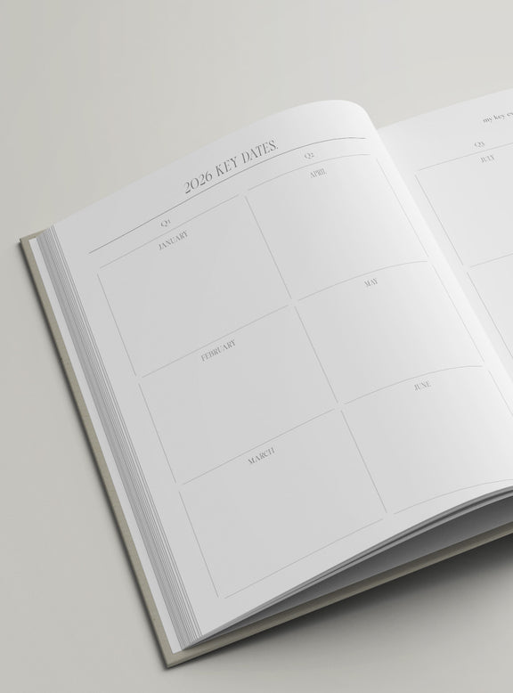 The 2026 Diary – Productivity Method