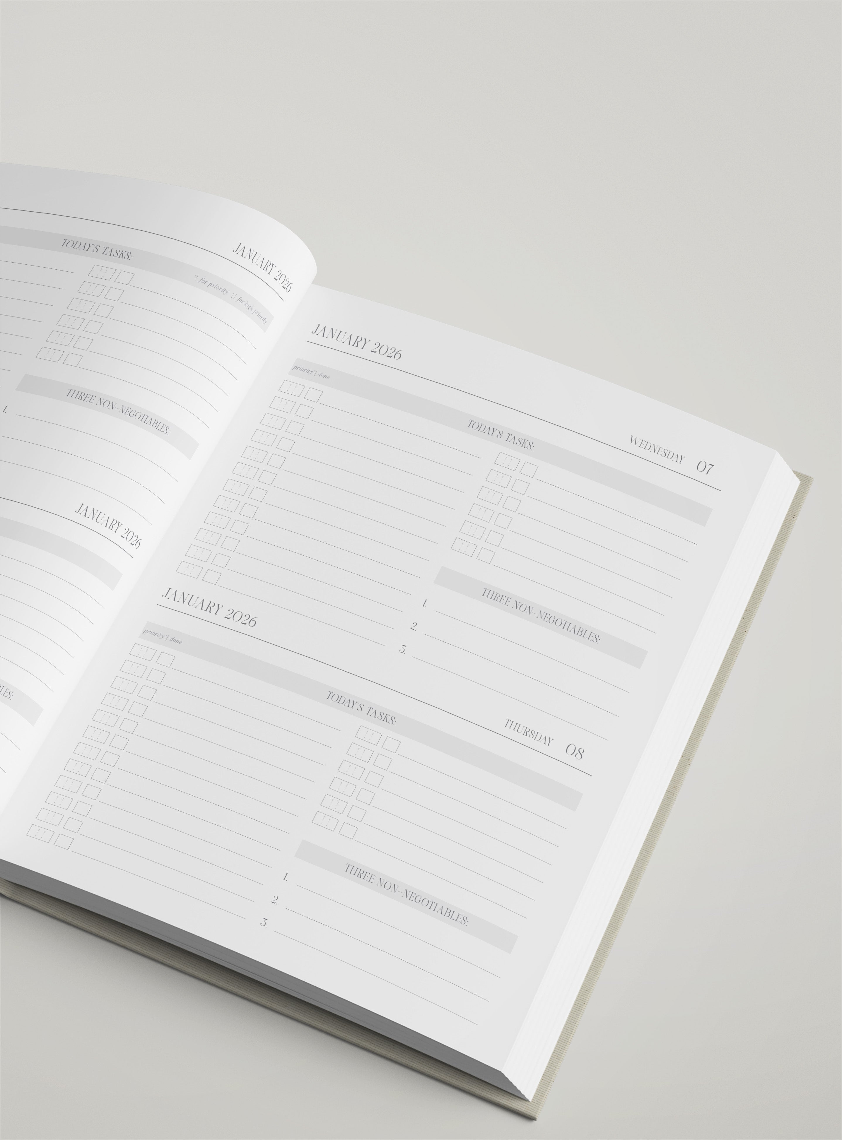 The 2026 Diary – Productivity Method