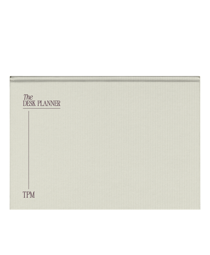 The Desk Planner by Grace Beverley – Productivity Method