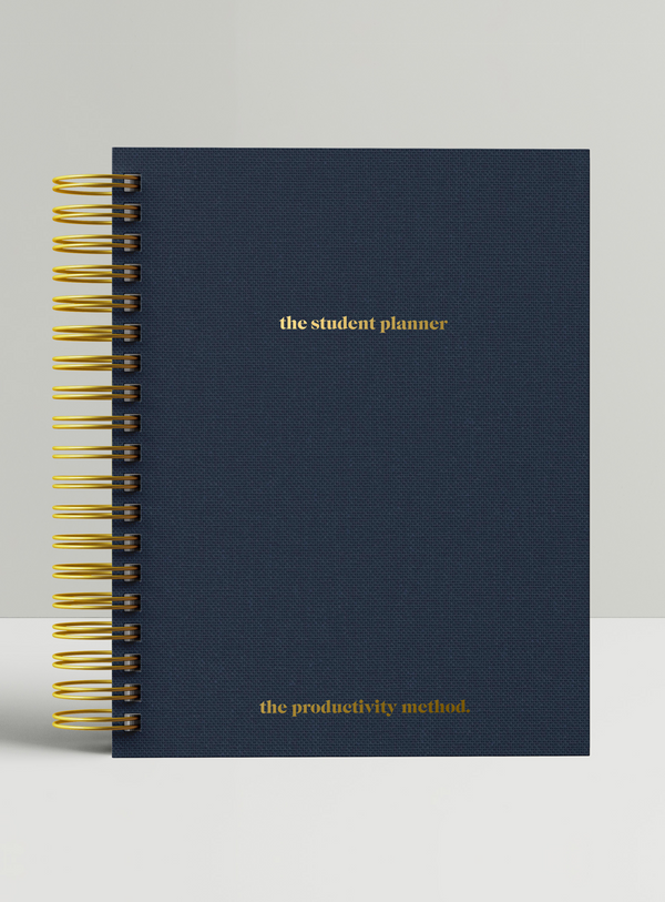 Burning the Midnight (Blue) Oil Dated Student Planner
