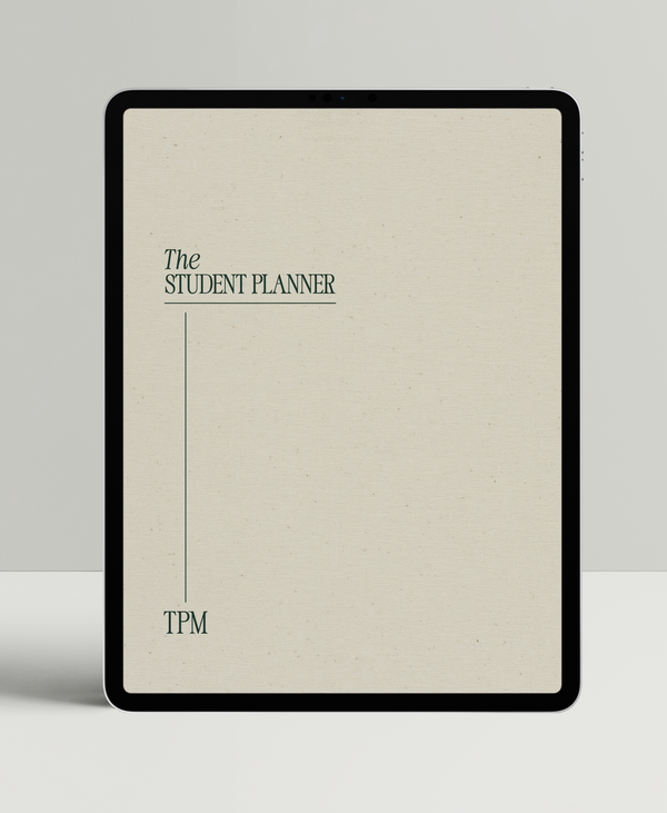 The Student Planner PDF, Full '24-25 Academic Year