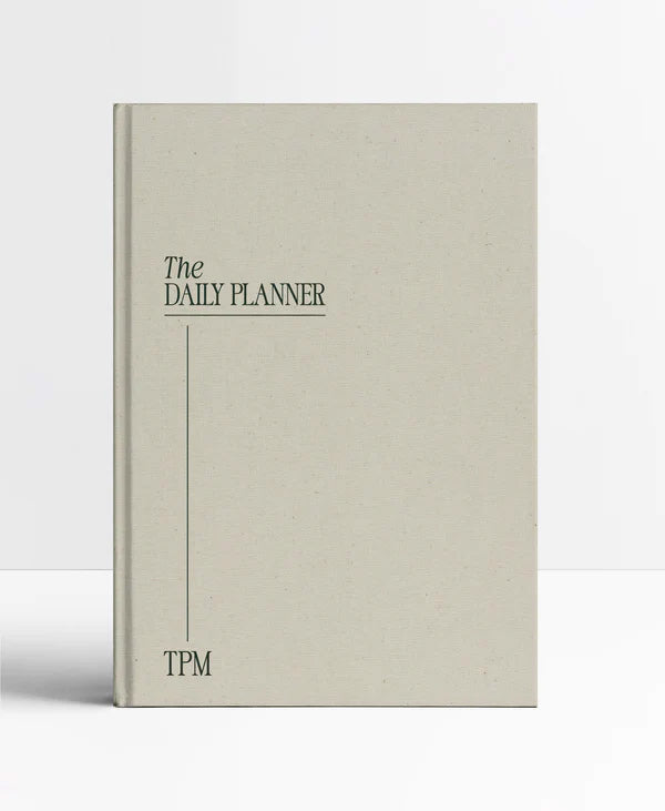 Linen Dreams & Schemes Undated Daily Planner