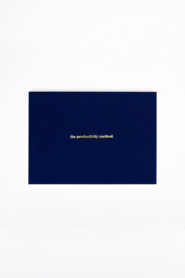 Burning the Midnight (Blue) Oil Undated Desk Planner